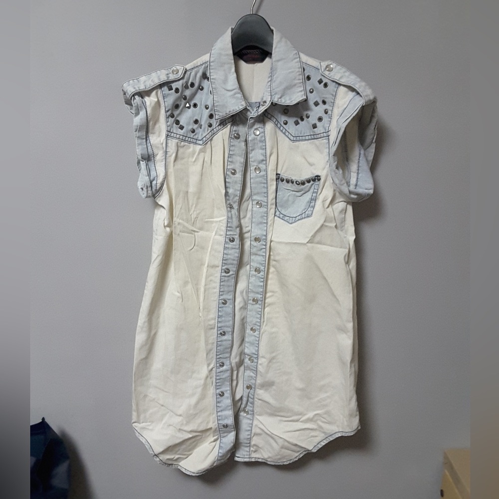 Vintage Denim vest / shirts